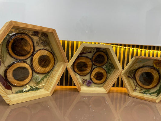 Wooden Resin Tray