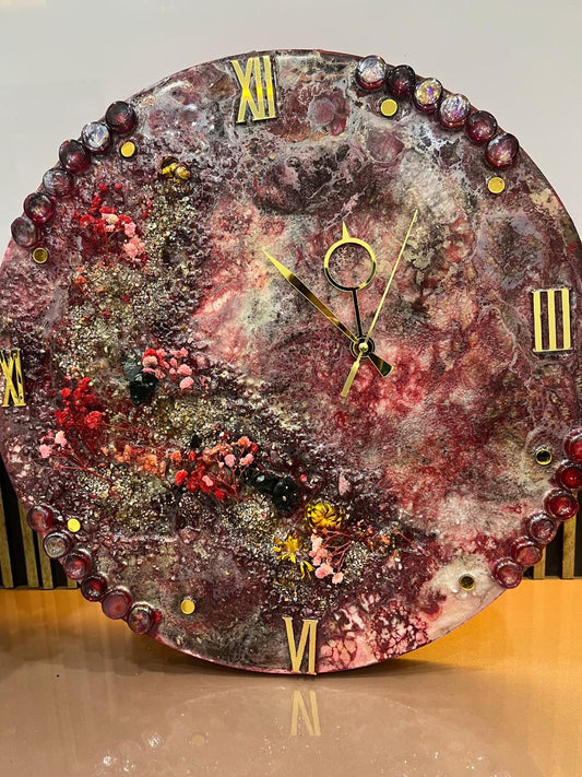Resin Wall Clock
